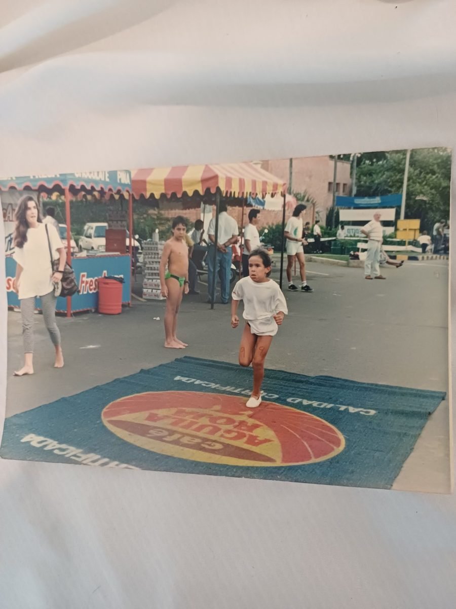 Primer triatlón a los 7 años
